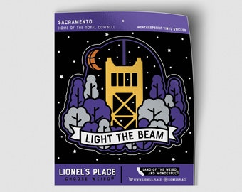 Adesivo Sacramento Light the Beam Basketball - Tower Bridge
