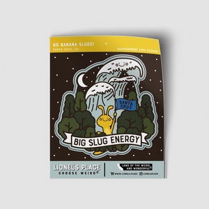 Santa Cruz Banana Slug Sticker