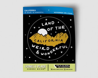 CA Sticker