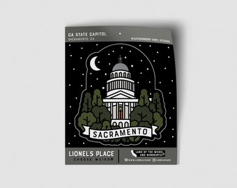 Sacramento / CA Capitol Sticker