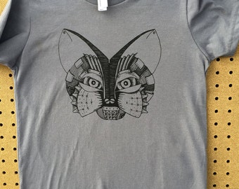 Fox Gift // Kids Fox Shirt // Fox T-shirt  // Steam Punk Kids Shirt // Fox Art