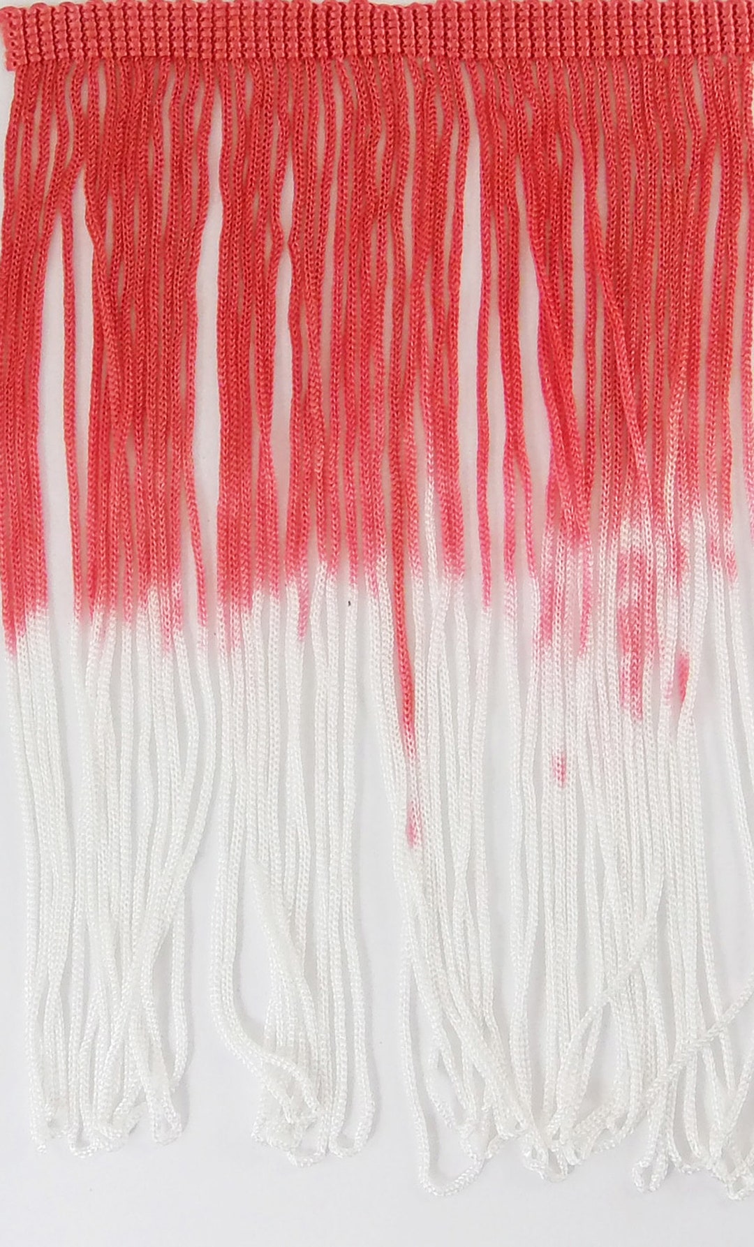 Tie Dye Ombre Chainette Tassel Thread Fringe -7