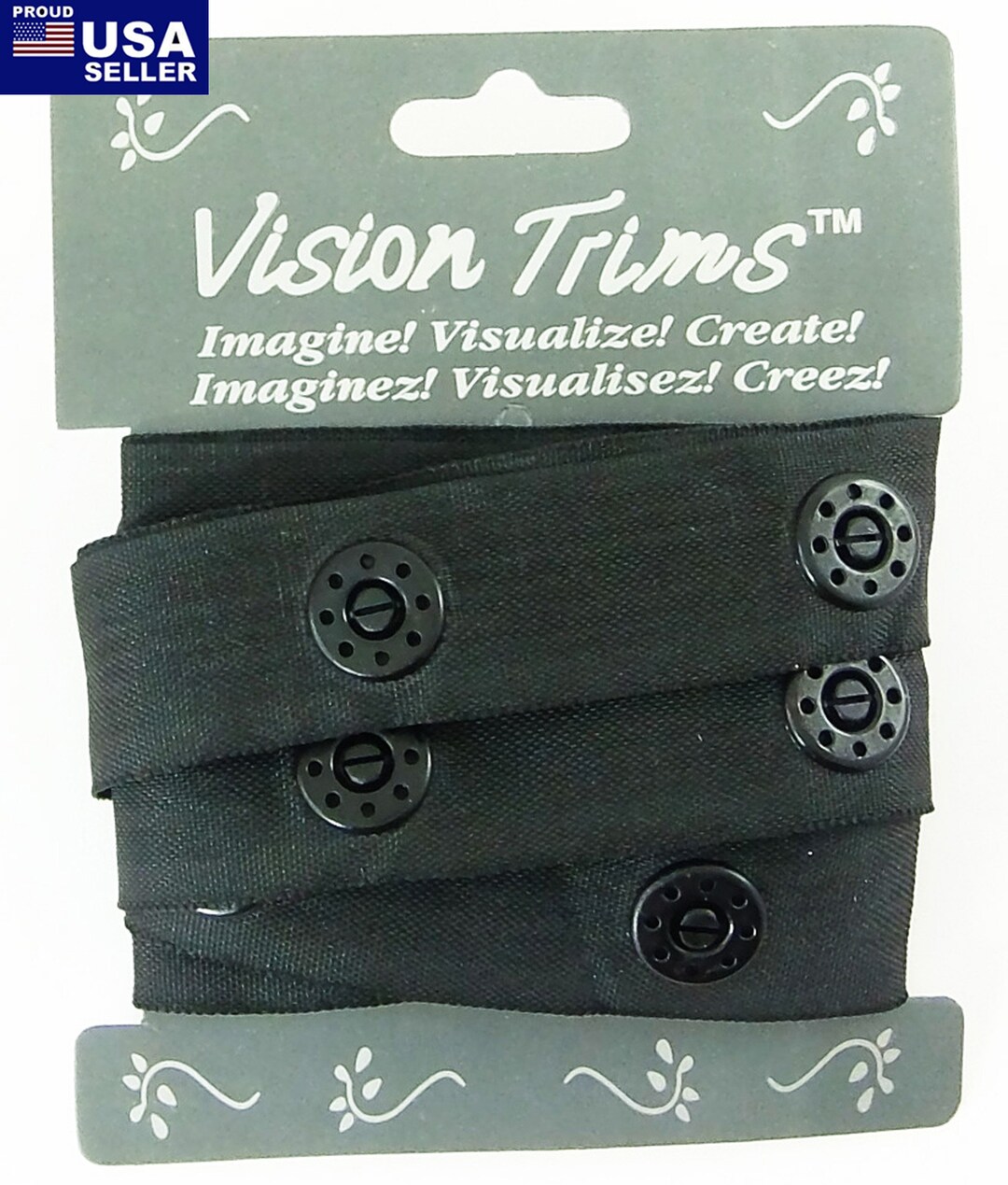 Plastic Snap Button Tape Polyester Tape JUMBO Large Size Hook & Eye Fastener Duvet Sewing