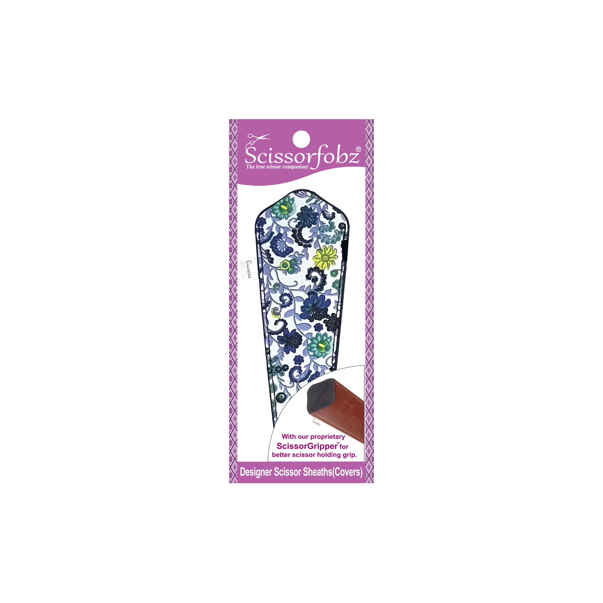 SCISSORFOBZ Designer Scissors Sheaths Shears Protective Covers-4 Pcs ...