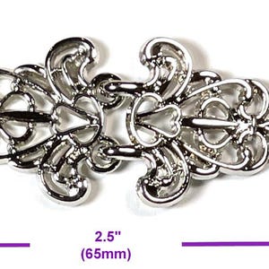 2 Pairs Metal Chinese Frogs Button Closures Clasp Clip Hook & Eye ...