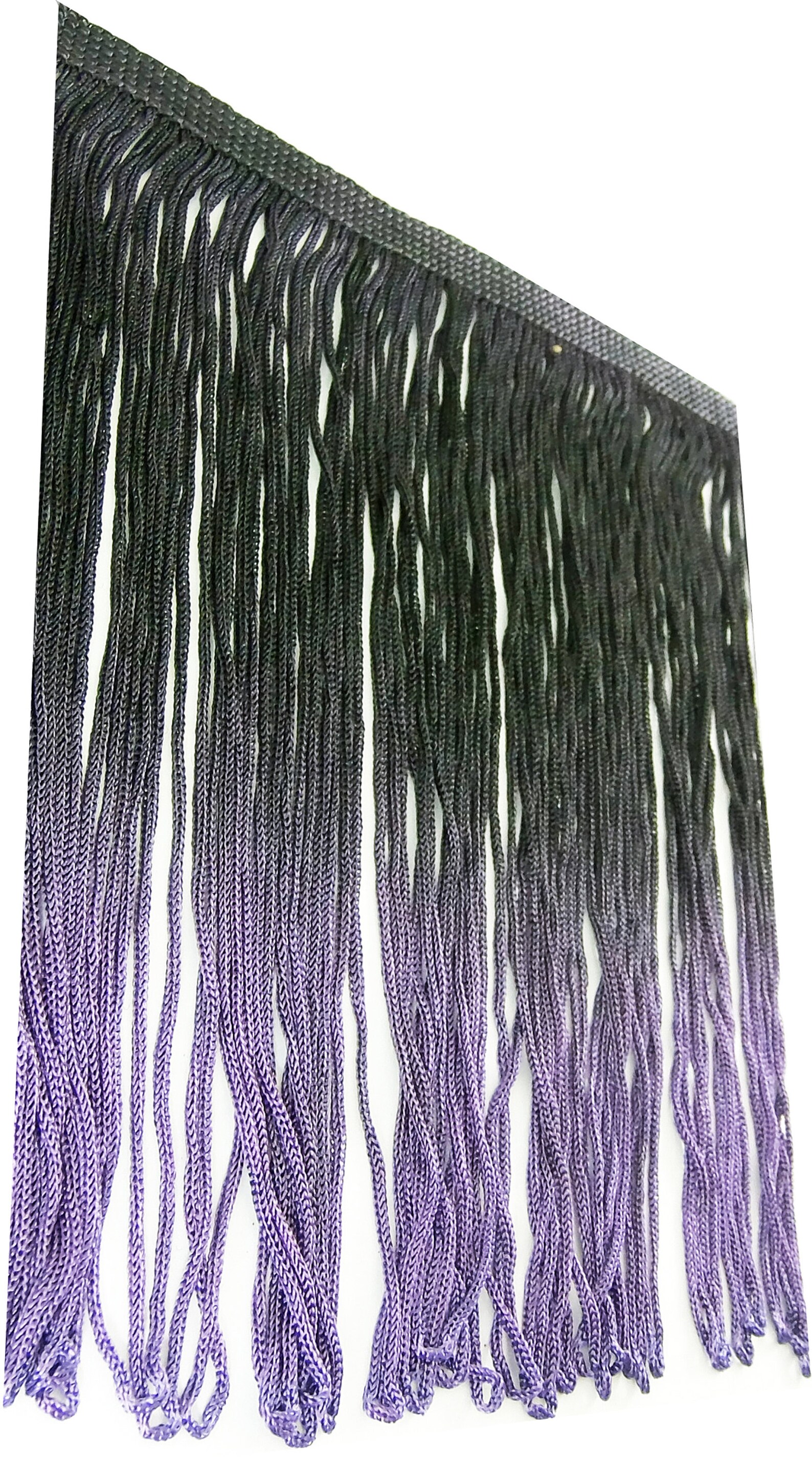 2 Yards Tie-Dye Ombre Multicolor Chainette Thread Yarn Tonal Loop Fringe 12 Long Sewing Quilting Renaissance Dance Hawaiian Costumes Drapery Hand Dye