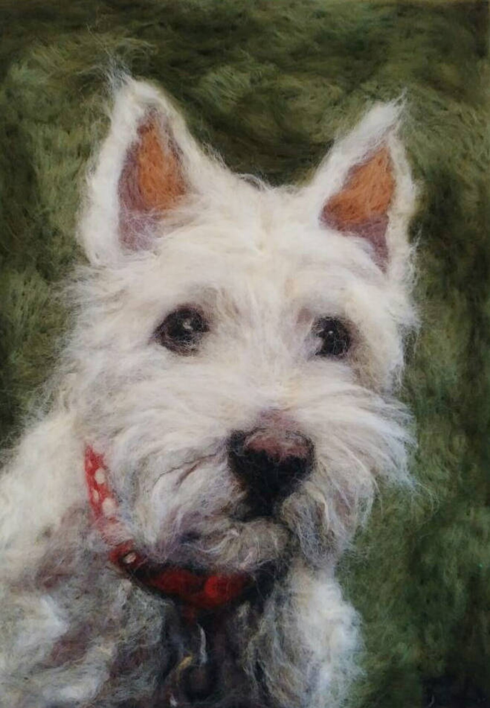 Custom Pet Portrait. Pet Art. Pet Loss. 2D Pet Portrait. Wool Etsy UK