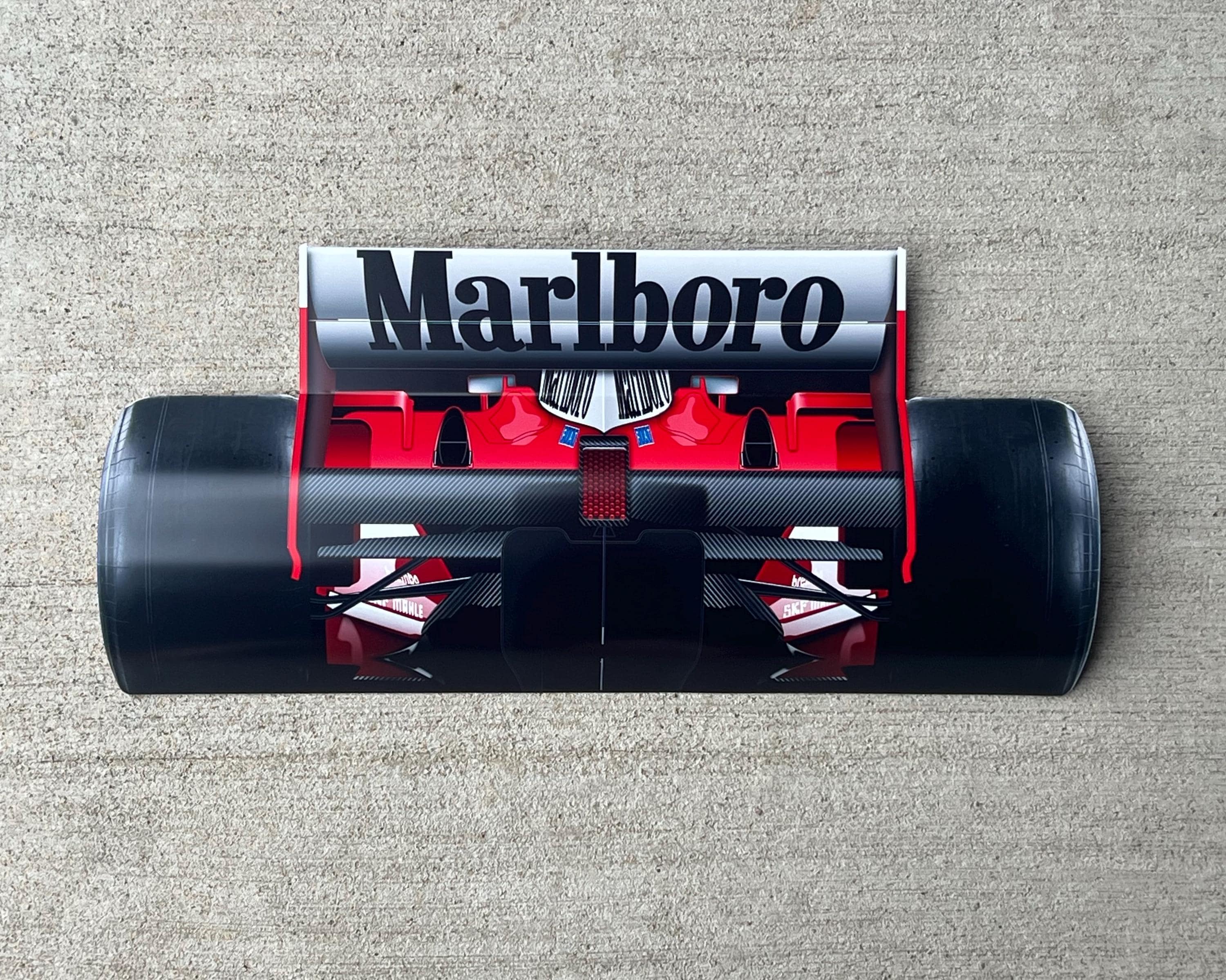 Fr. Michael Rear F2002 Michael Schumacher Rear: Handmade Aluminum Racing Garage Art - Etsy