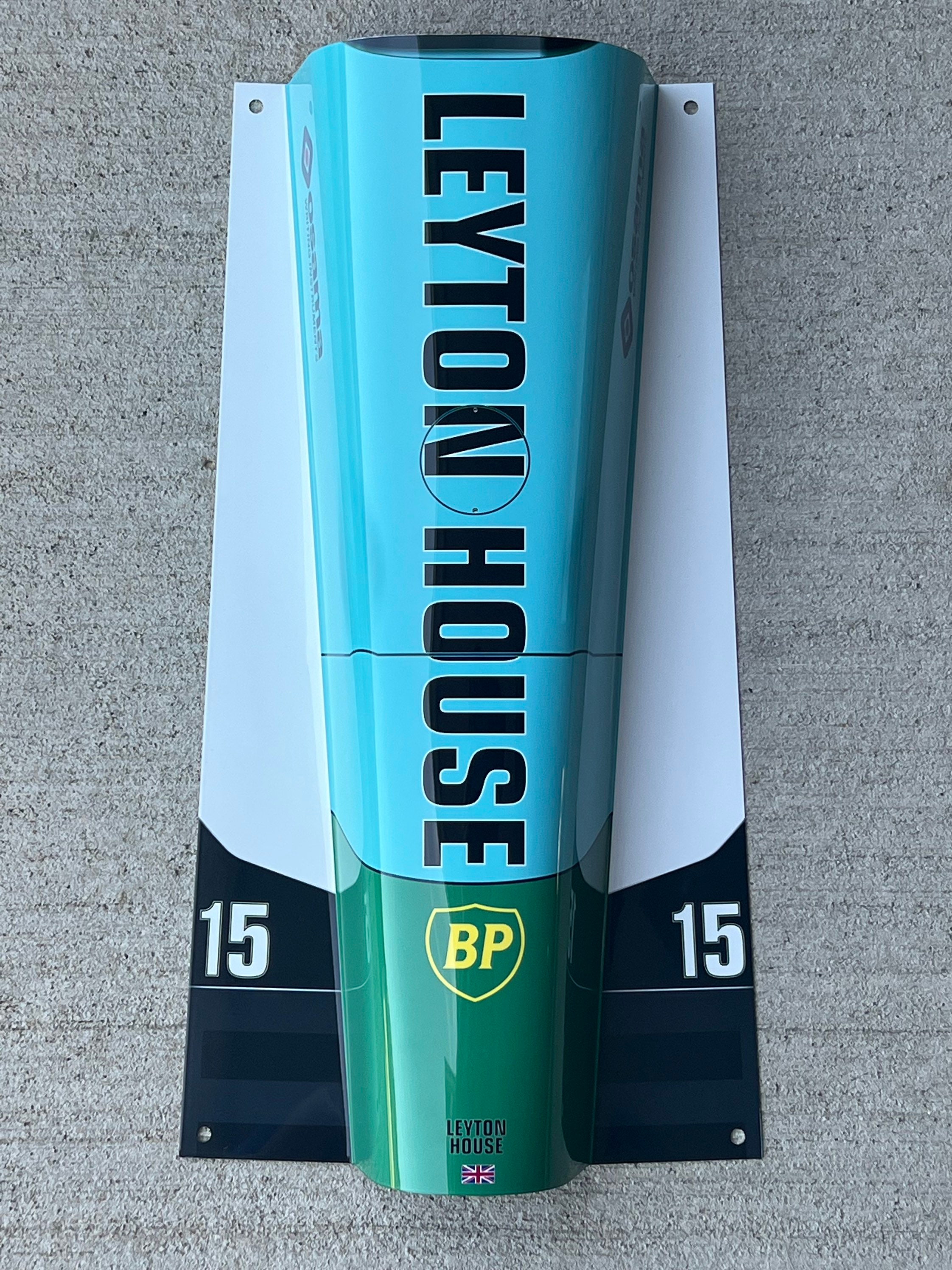 Racing legendary Leyton house f1 ivan capelli 1989 inspired wall art decor garage sign