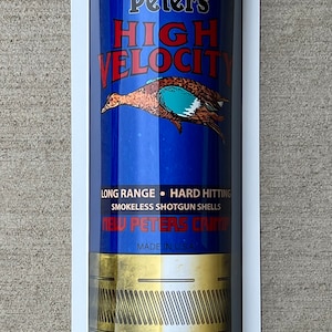 Rifle ammo shells maker peters inspired wall art hunters decor