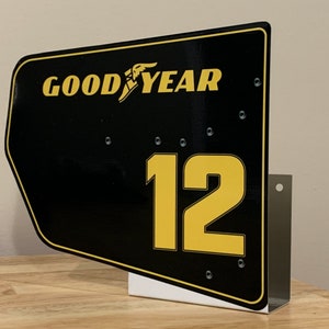 Formula 1 racing legendary team JSP Renault  97t Senna rear end spoiler  3D inspired r wall art decor sign