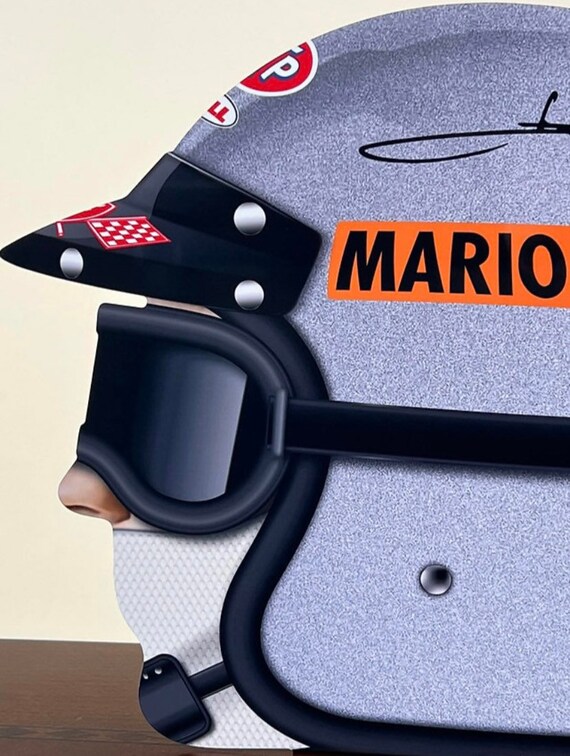 1/5 マリオ・アンドレッティ ヘルメット Yahoo!オークション - 即決 デアゴスティーニ F1ヘルメット