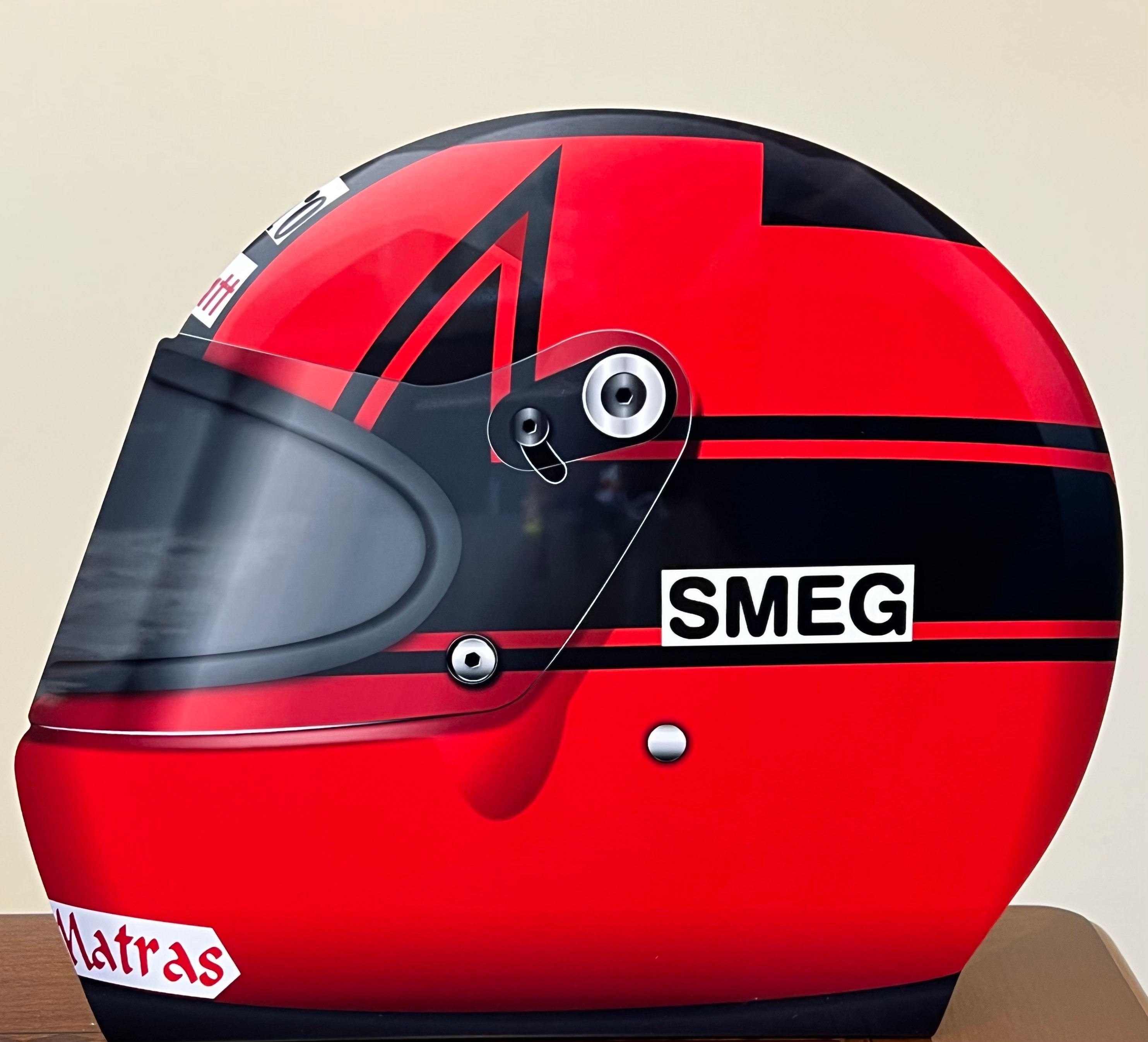 F1チャンピオンのジル・ヴィルヌーヴにインスパイアされた3D F1チャンピオンのジル・ヴィルヌーヴにインスパイアされた3D