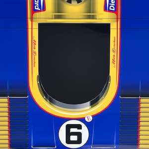 Racing legend  lemans Marc Donahue inspired wall art decor