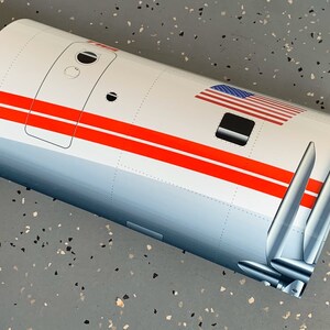 Aviation TWA Constellation 3D inspired man-cave wall decor
