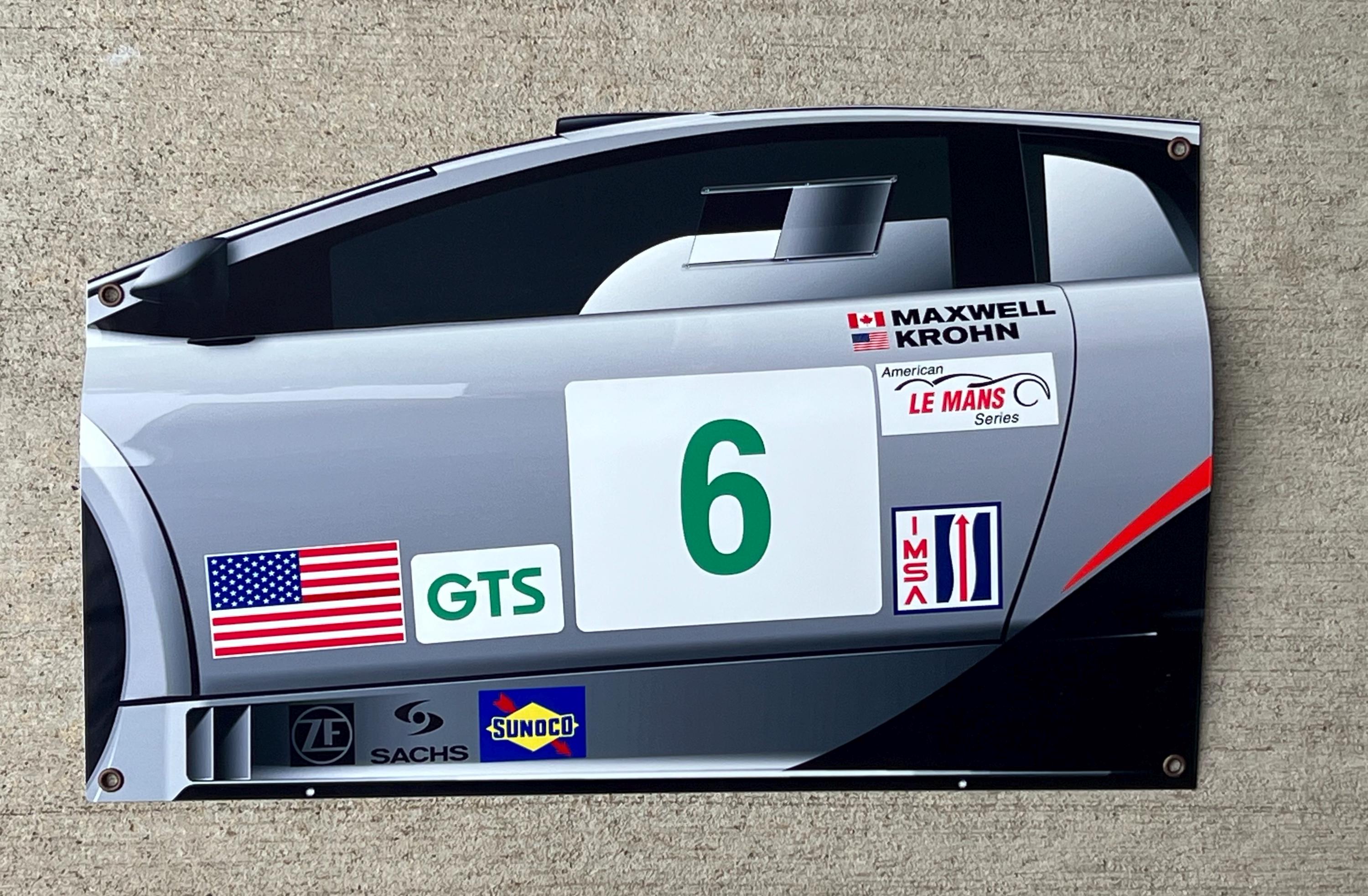Racng 2004  Murcielago RGT IMSA LEMANS  car inspired wall art garage sign