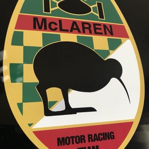 Mclaren Racing Team Vintage Sign - Etsy