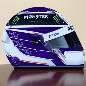 Formula 1 F1 champion inspired 3D style helmet decor wall garage art