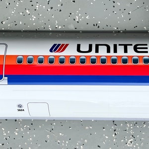 1990’s Airplane Mcdonnell Douglas DC-10 inspired side plane inspired wall art