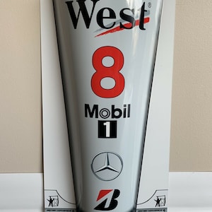 Formula 1 Mika Hakkinen McLaren 1998 F1 decorazione murale ispirata in 3D