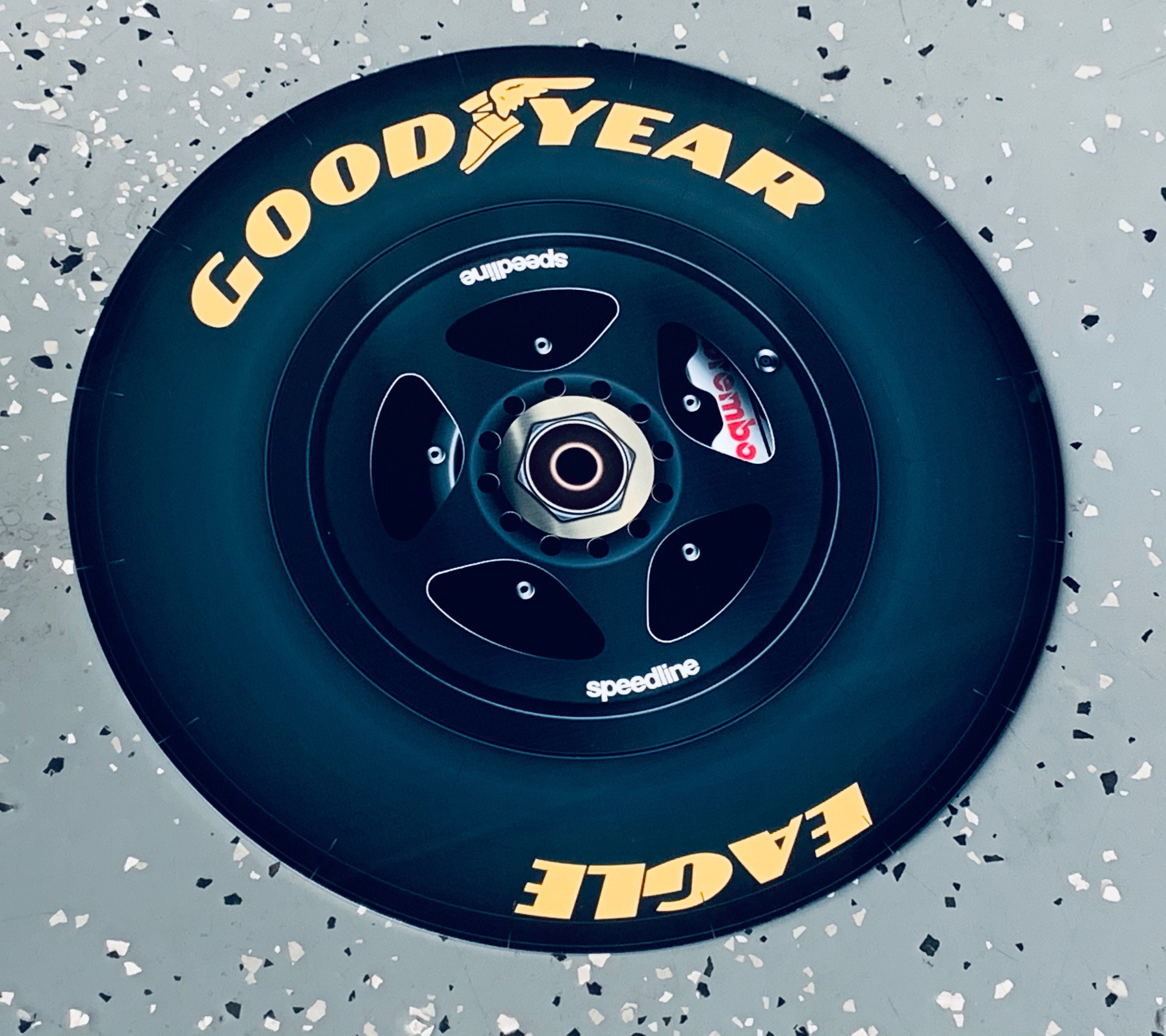 アイルトン・セナ F1 マクラーレン ホンダ MP4 レーシングタイヤ