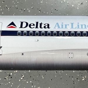Airplines  Airplane Mcdonnell Douglas boeing  inspired side plane inspired wall art