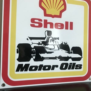 Formula 1 Motor Oils F1 Racing Wall Garage Sign - Etsy