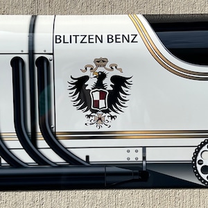Blitzen Benz 1909 legendary racing car inspired wall art decor sign