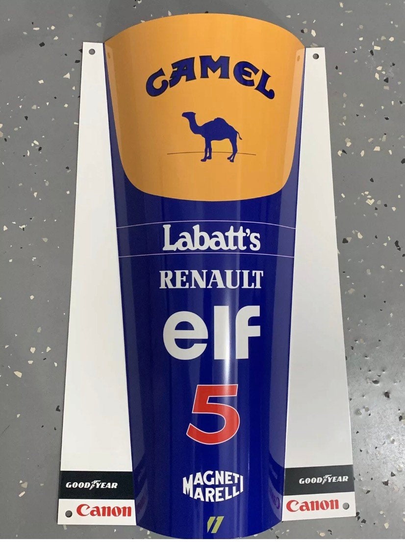 a PINS PIN ENAMEL F1 FORMULE 1 RENAULT WILLIAMS ELF CAMEL CANON BULL GP FRANCE
