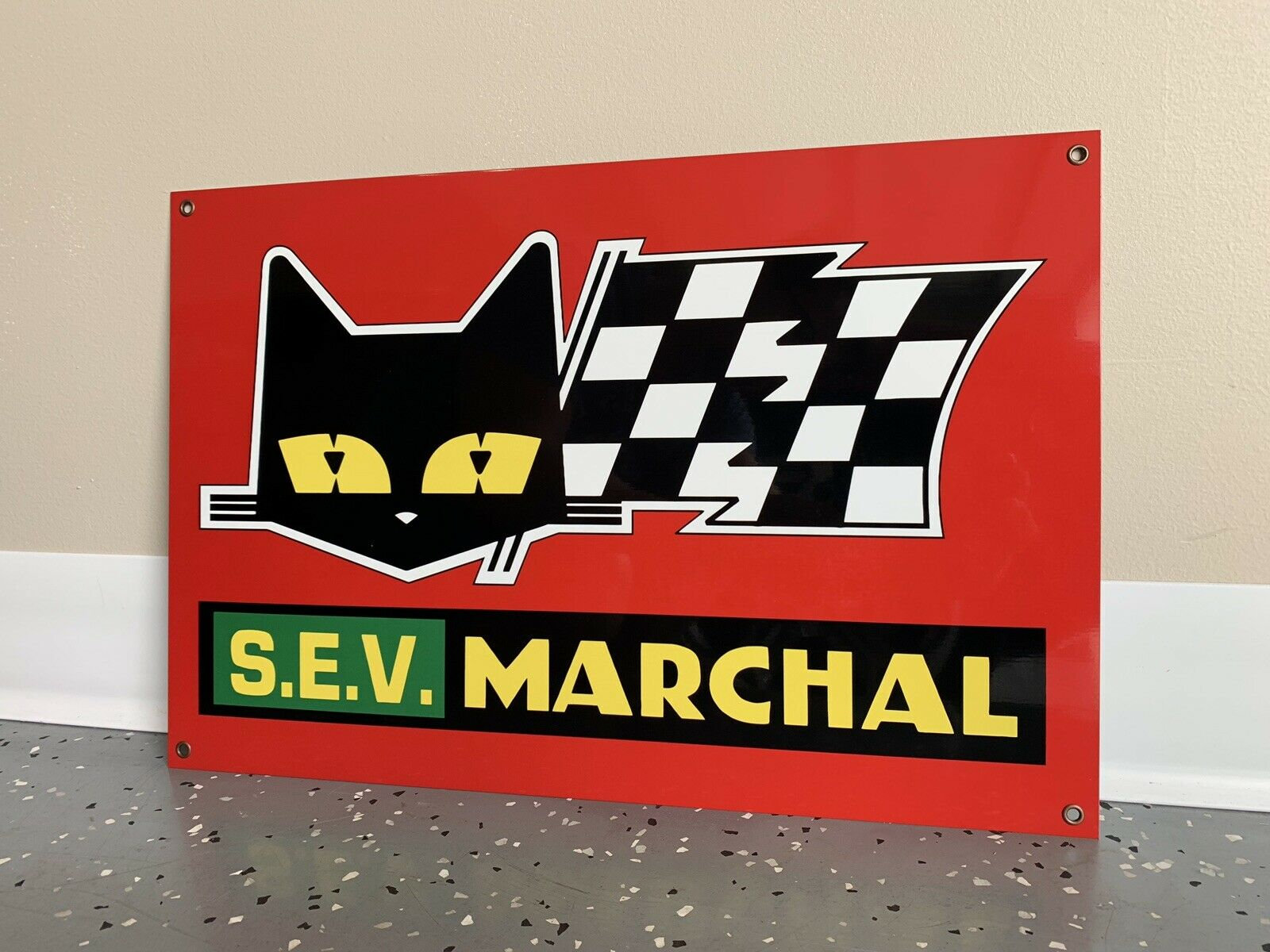 S.E.V. Marchal Vintage Racing Inspired Garage Wall Sign - Etsy