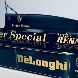 Side f1 senna inspired wall decor