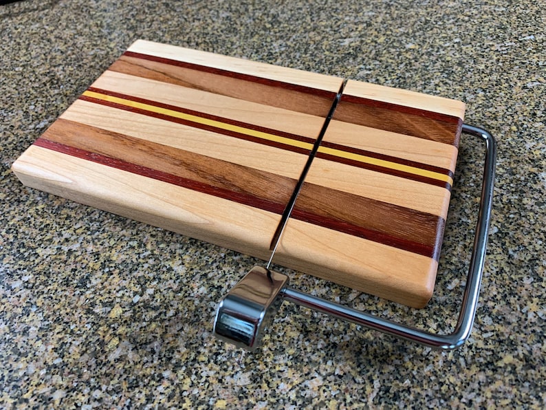 Cheese Board With Cutting Wire - Etsy