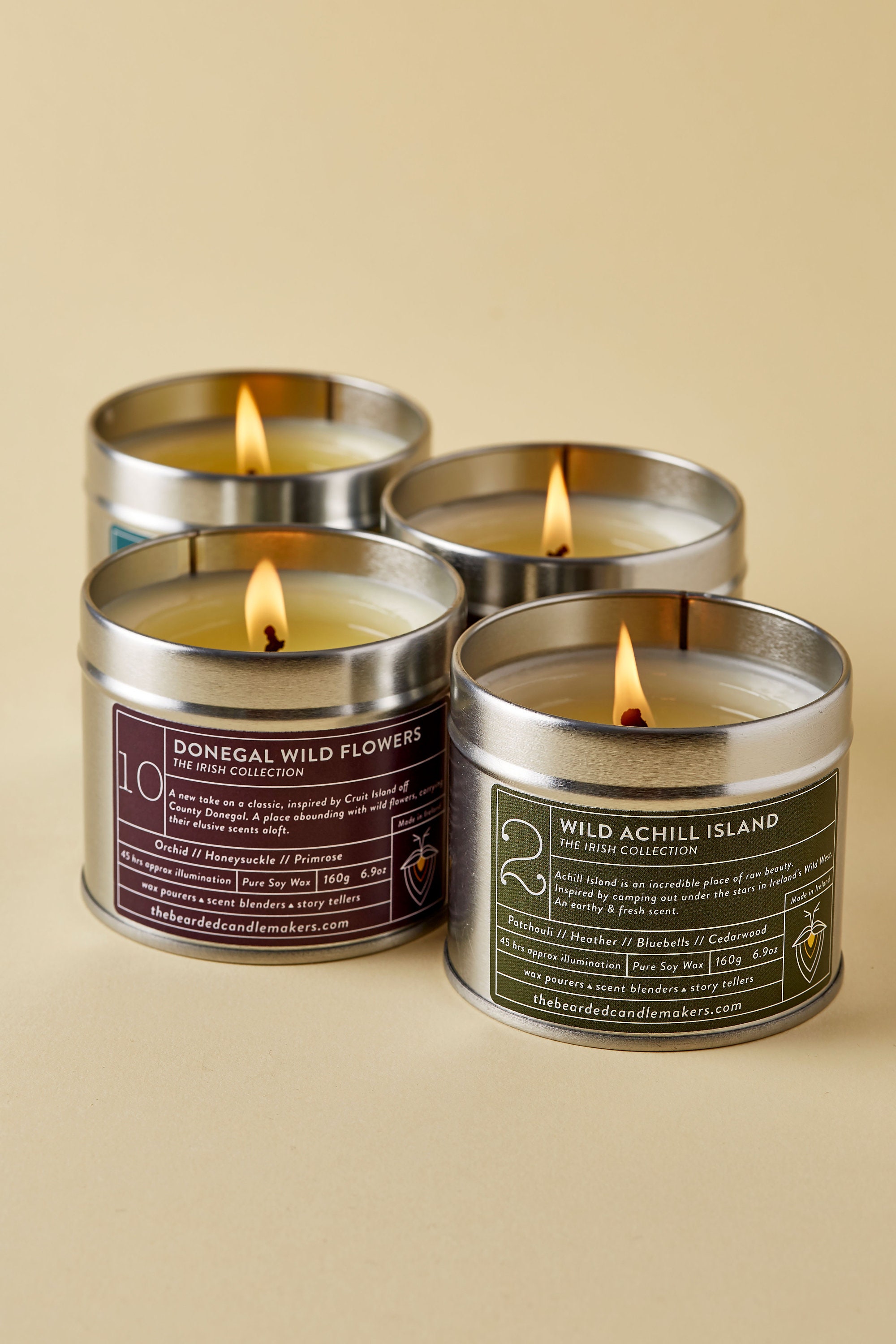 Wild Atlantic Bundle 4 soy wax candles candle gift made Etsy