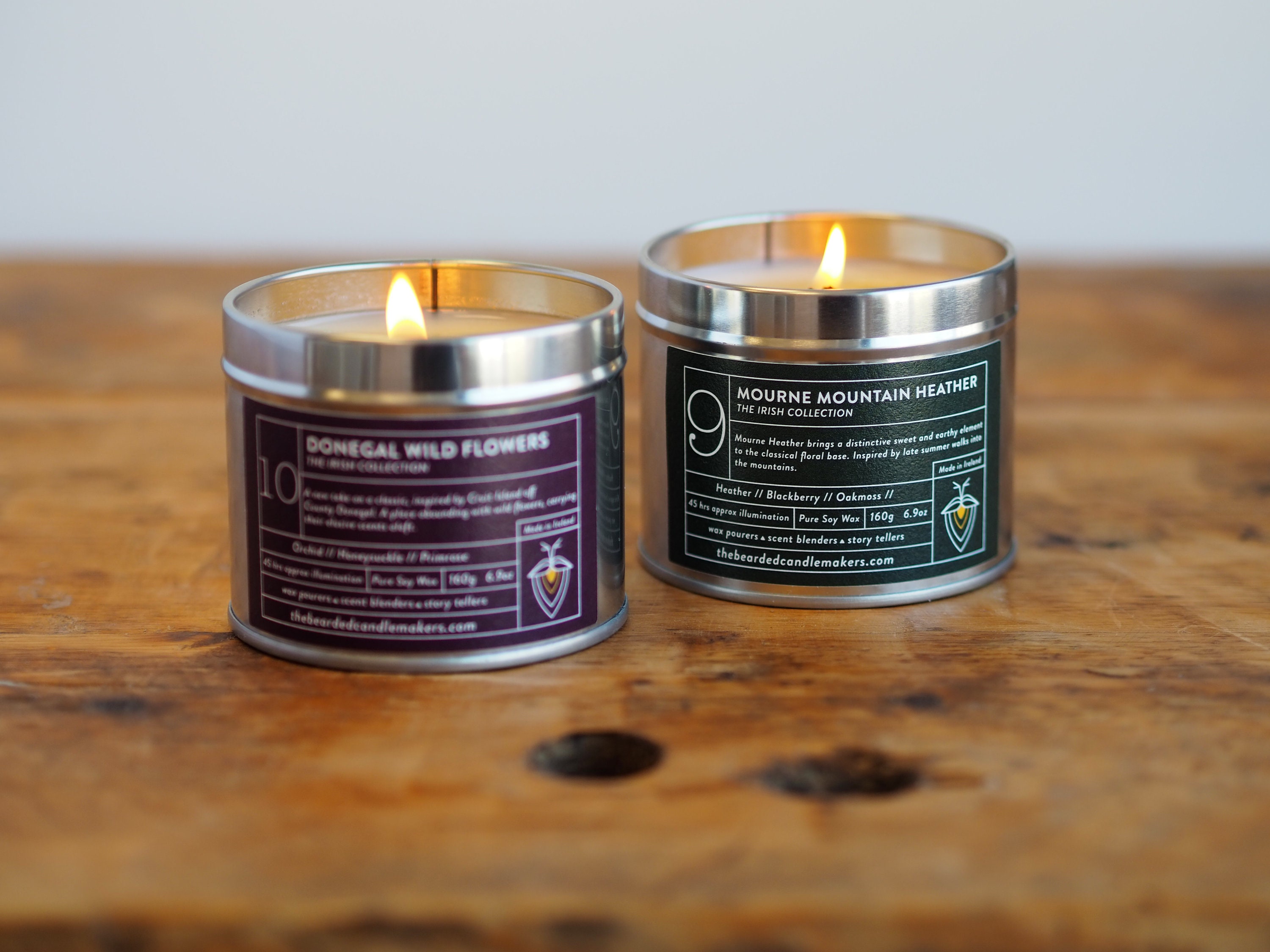 Two Candle Bundle The Irish Collection Natural Soy Candles Etsy