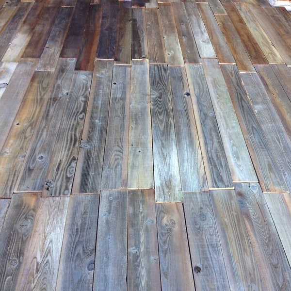 Reclaimed Barnwood - 12 Inch Planks - Rustic Wood Planks - Salvaged Redwood - DIY Barn Wood - Recycled Wood- Green Freindly