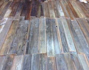Reclaimed Barnwood - 12 Inch Planks - Rustic Wood Planks - Salvaged Redwood - DIY Barn Wood - Recycled Wood- Green Freindly