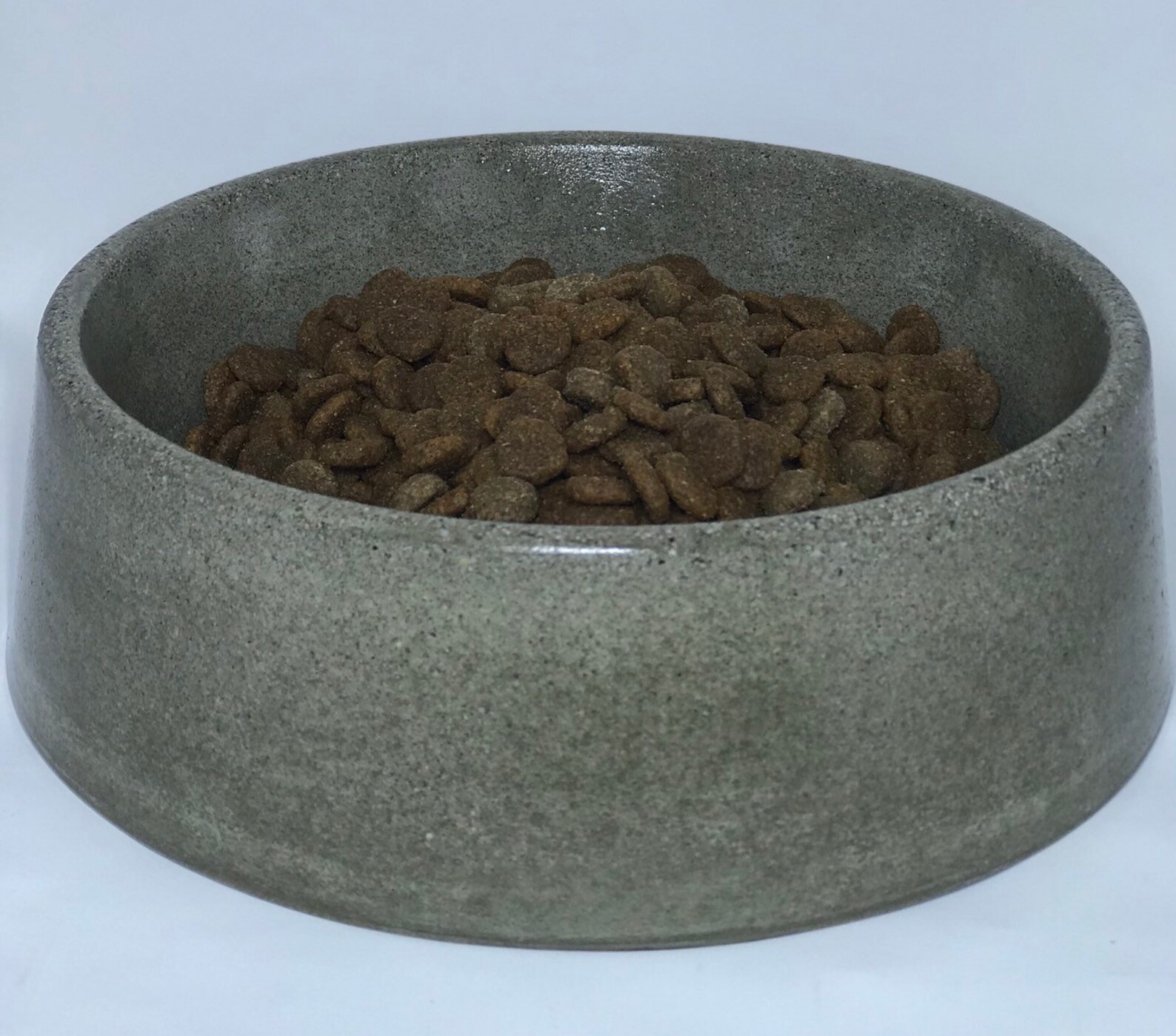 Custom Concrete Dog Bowl XX Large Dog Feeder Weighted Dog Etsy
