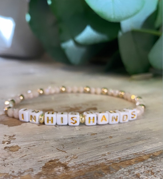 Tiny Truth Verse Bracelet/ Inspiration Bracelet/ Encouragement Bracelet/ mantra Bracelet/ gold/ silver/ Bible Verse/ Phrase