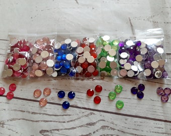 Peel and Stick Diamante Craft Gems 240 per pk Craft Embellishments Clear Craft