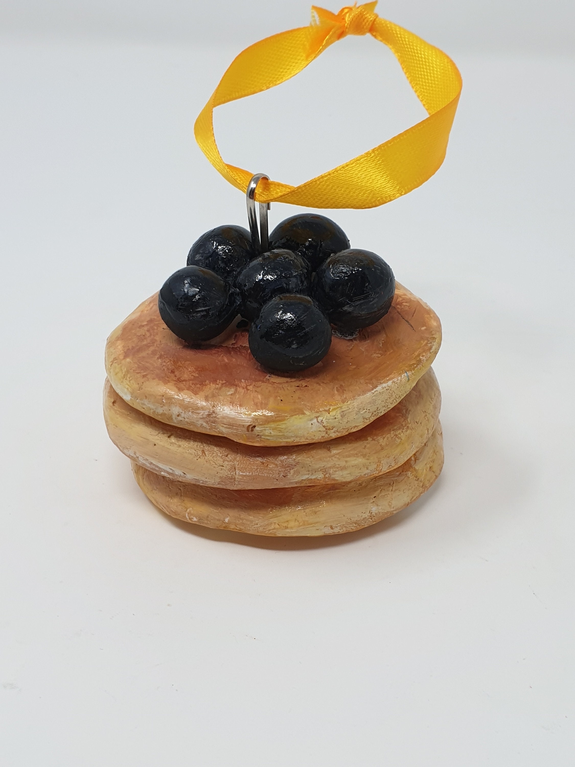 Crêpe et Myrtilles Décoration Suspendue.