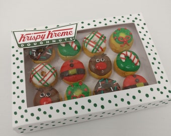 Fridge Magnet Christmas Donuts