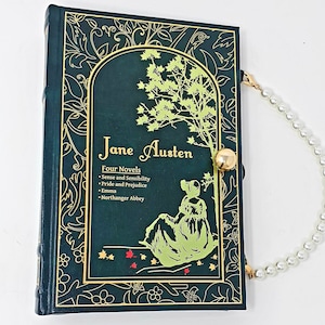 Jane Austen Book Clutch Bag