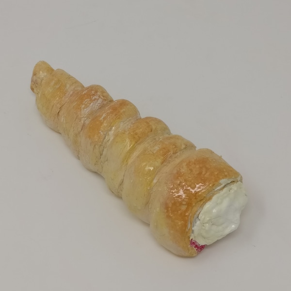 Fresh Cream Horn Fridge Magnet