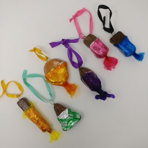 6 Quality Street Hanging  Decorations