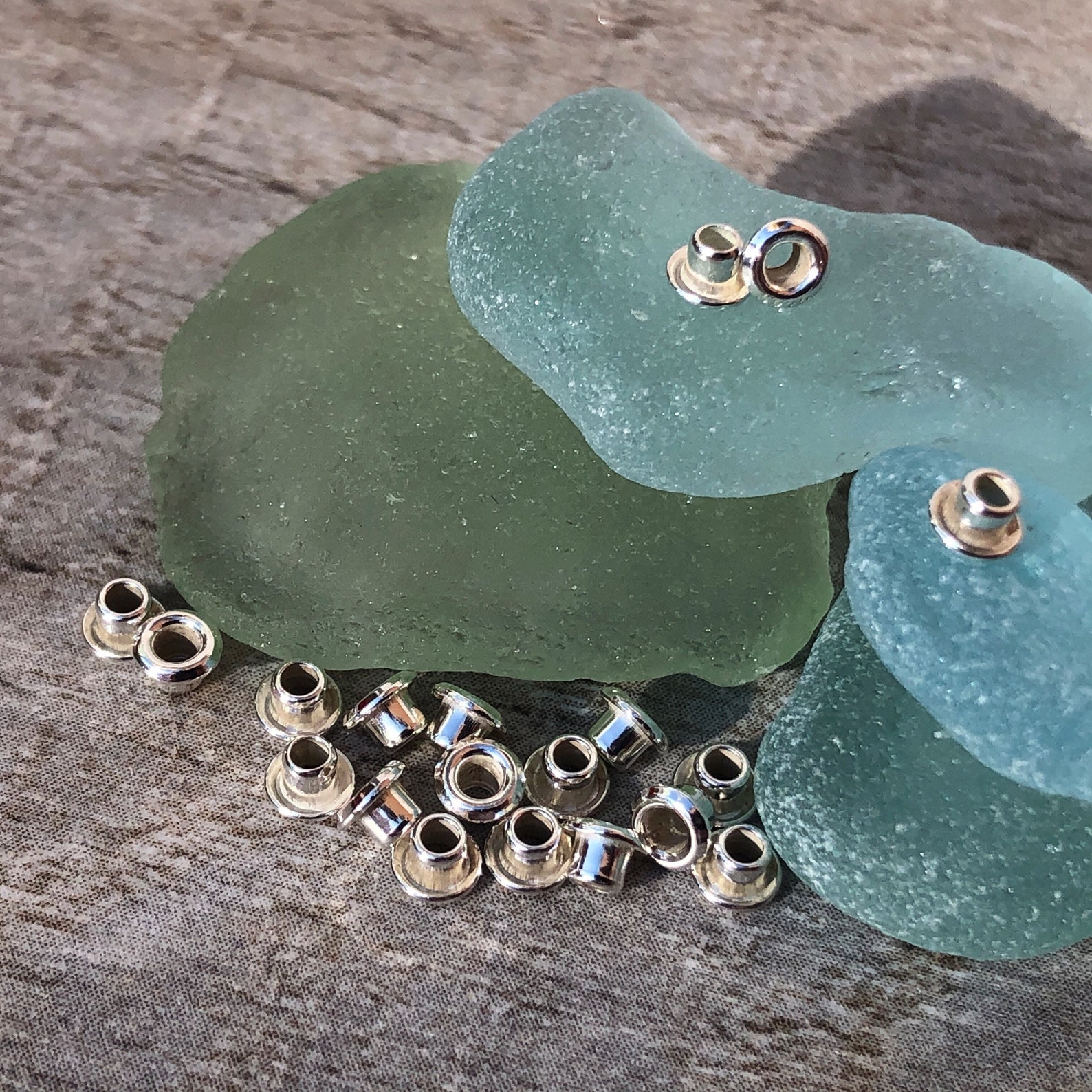 2mm Solid Sterling Silver Bead Cores Sterling Grommets Etsy UK