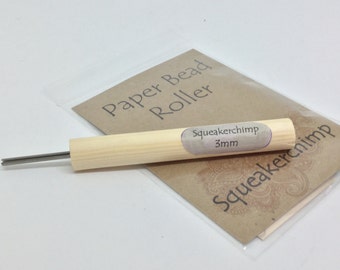 Paper Beading Roller, Paper Bead Tool, Paper Bead, 3mm Bead Tool, Beads, Jewelry Making, Bead Making, Eco Crafts 1/8 inch
