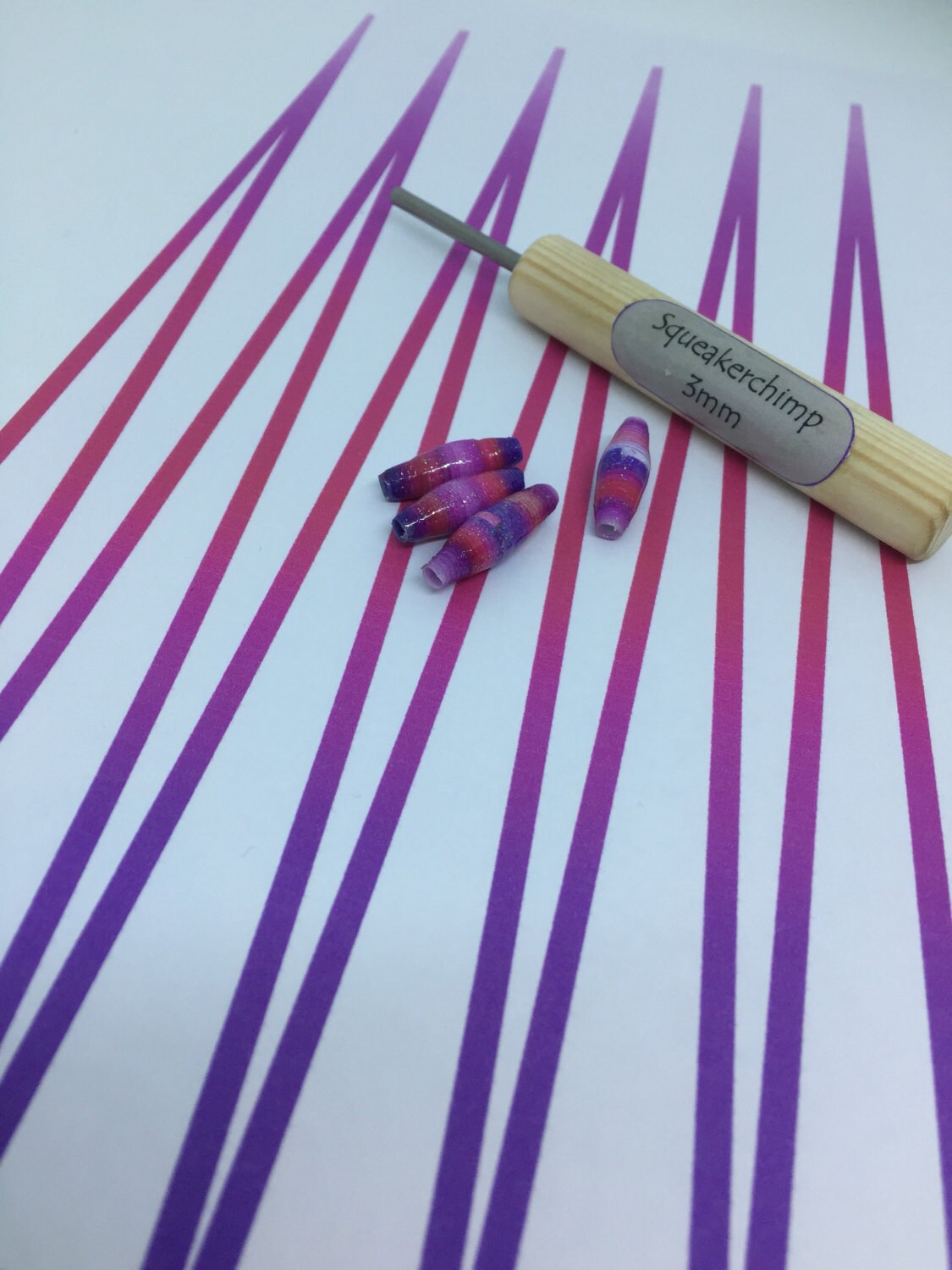 Paper Bead Template for Bead Rolling Instant Downloads PDF Etsy UK