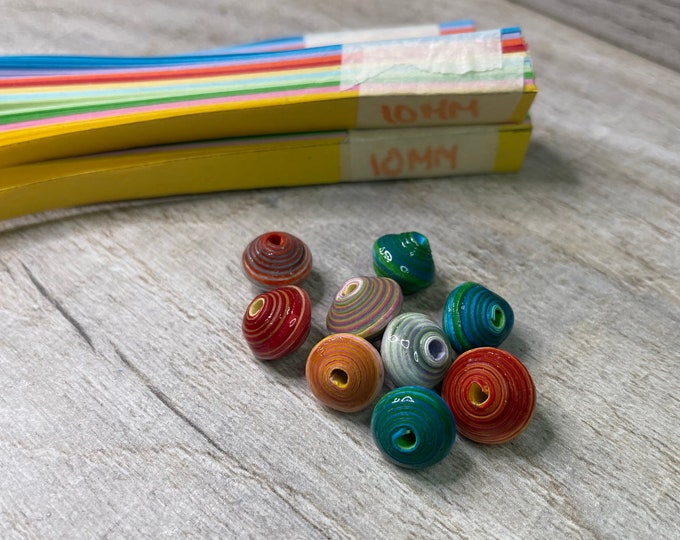 Precut Paper Bead Strips For Paper Beads 1 Inch Beading