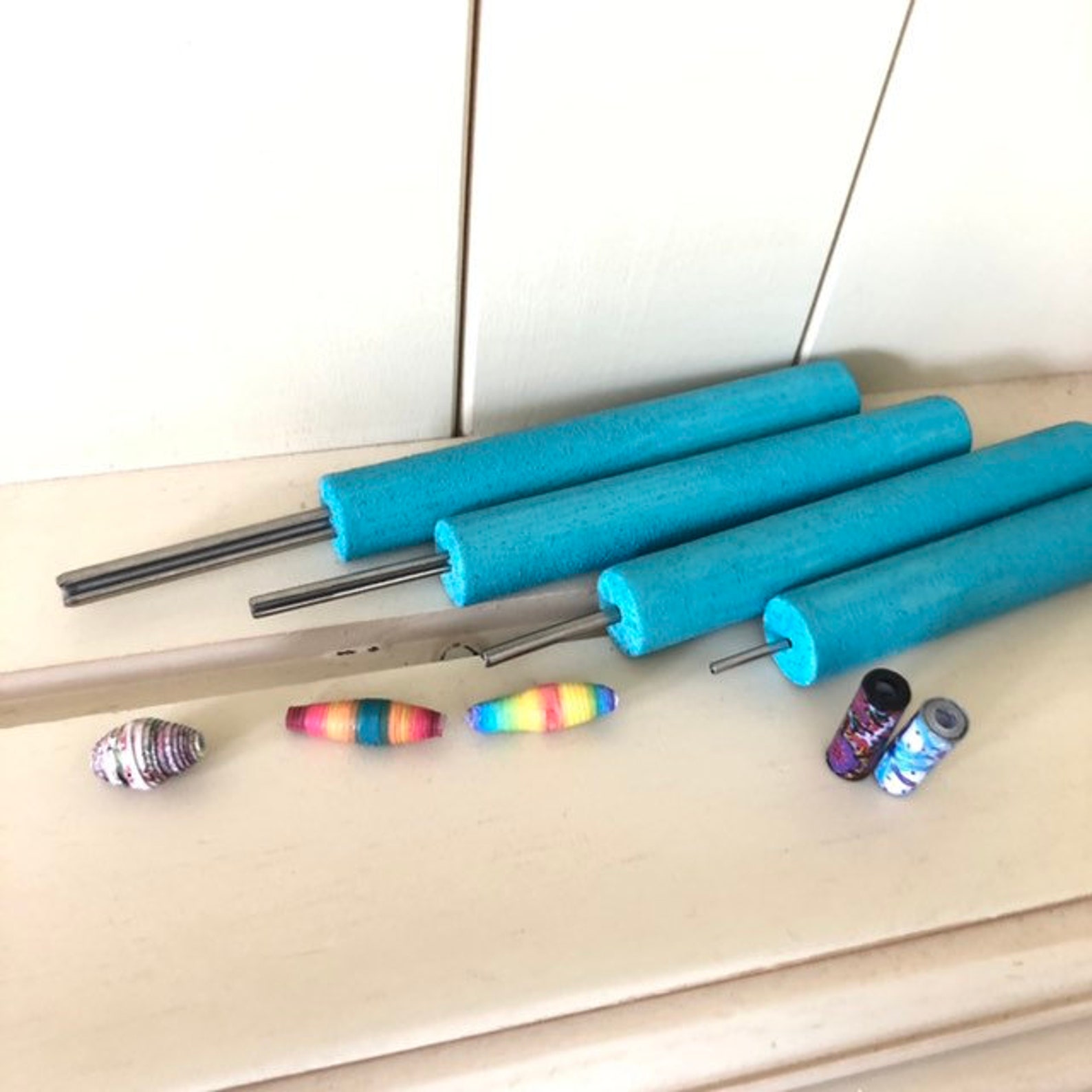 Paper Bead Tools for Making Beads Set of Eco Rollers Jewelry Etsy UK