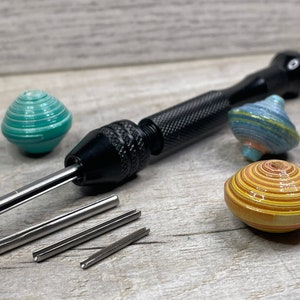 Interchangeable Paper Bead Roller Tool for making beads, with 4 sizes of roller, Easy to use, 1 roller 4 sizes 1 x Roller